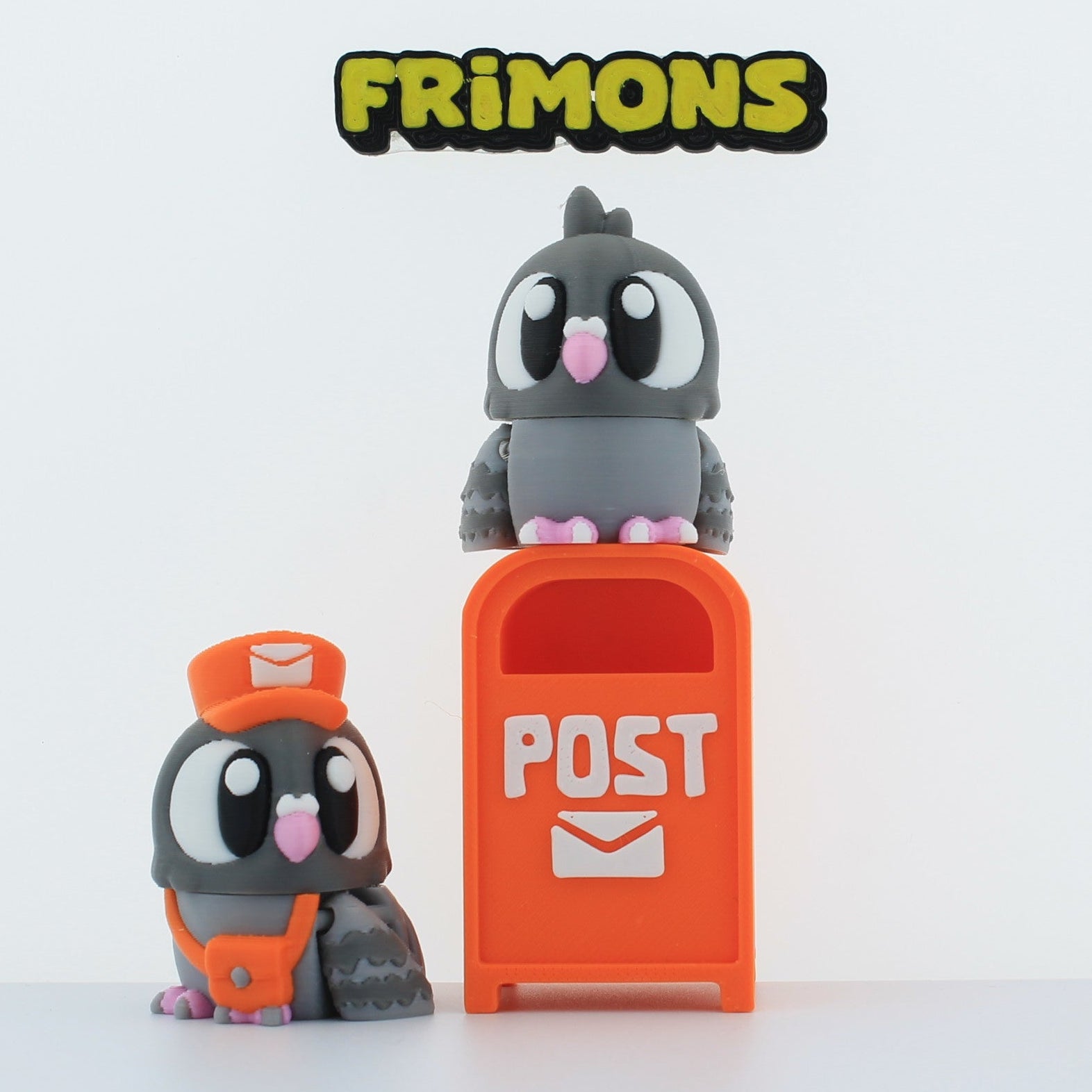 piet en pientje postduif (set van 3)