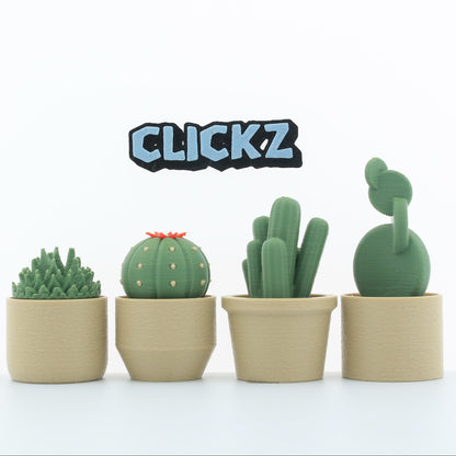 cactussen (set van 4)