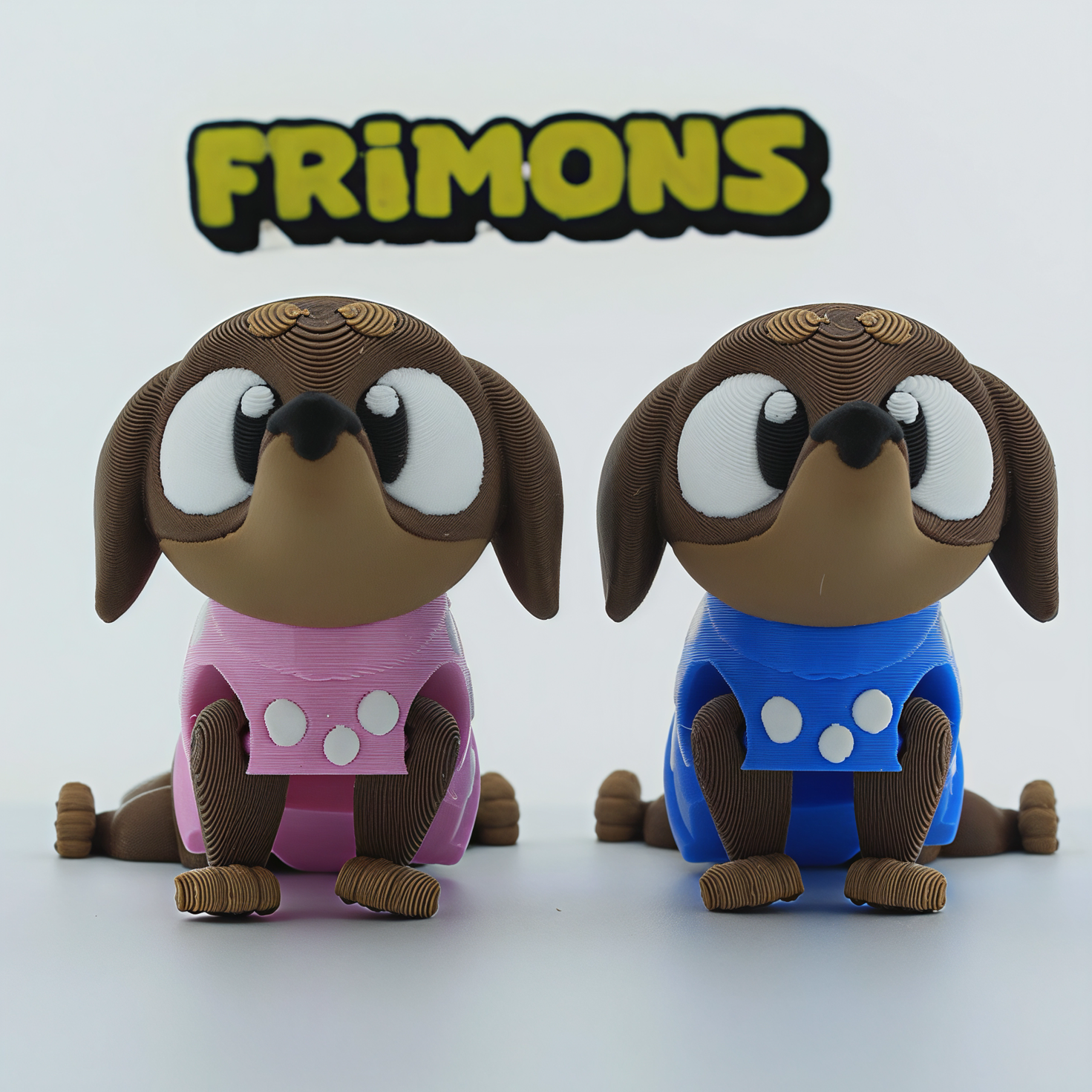 Tony en Tanja Teckel (set van 2)